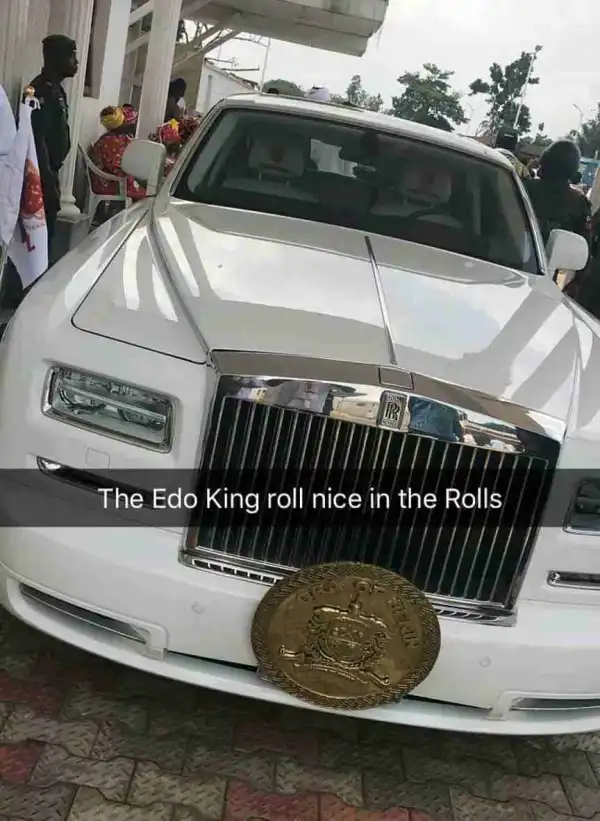 See The Rolls-Royce Of The Oba Of Benin, Oba Ewuare II